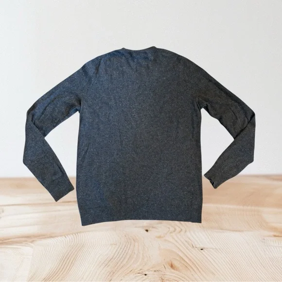 J. Crew Charcoal preppy Sweater with Dog Design - Picture 5 of 8